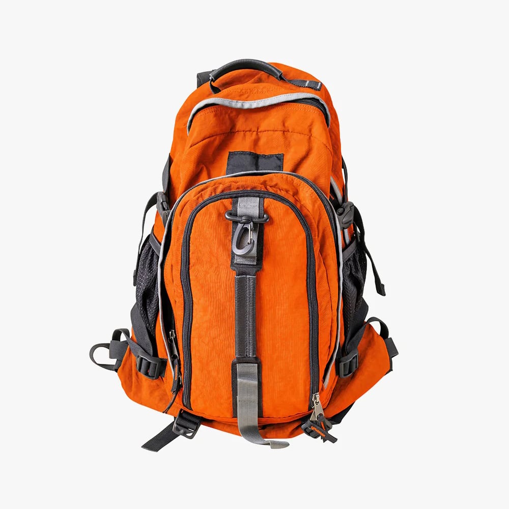 Orange Backpack